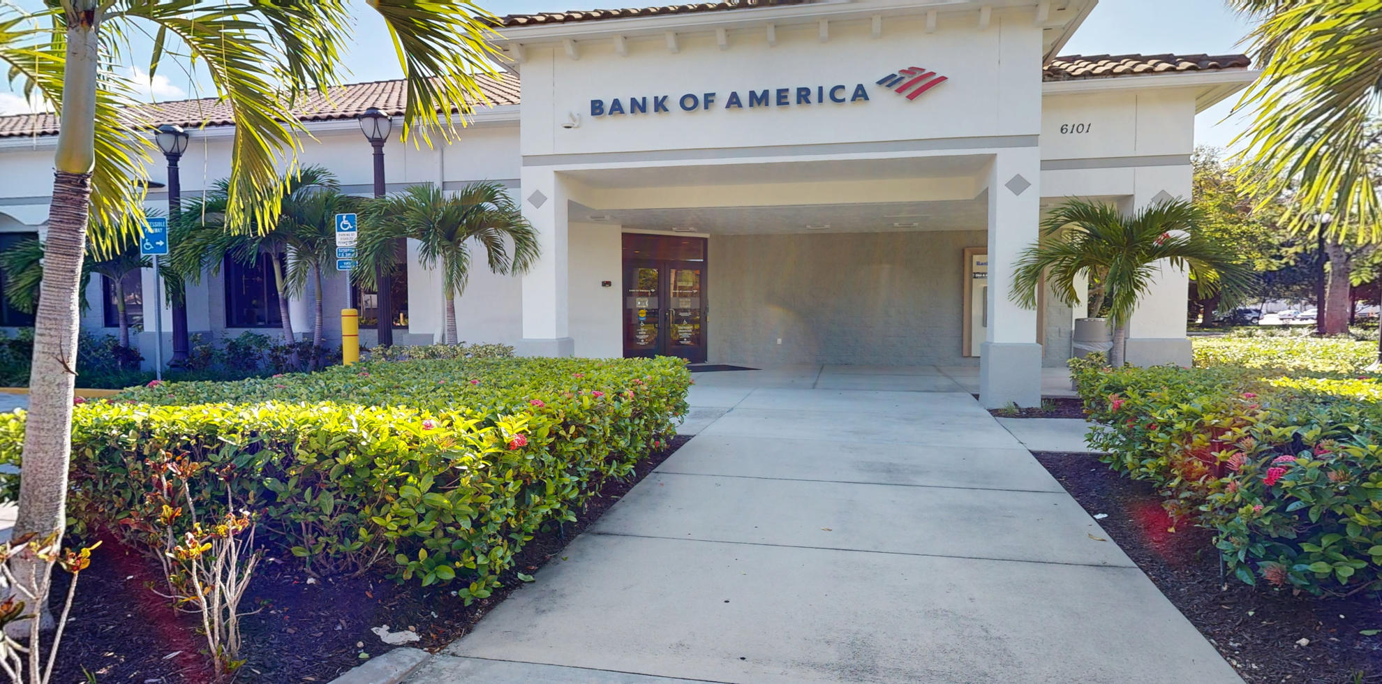 Bank of America financial center with drive-thru ATM | 6101 Coral Ridge Dr, Coral Springs, FL 33076