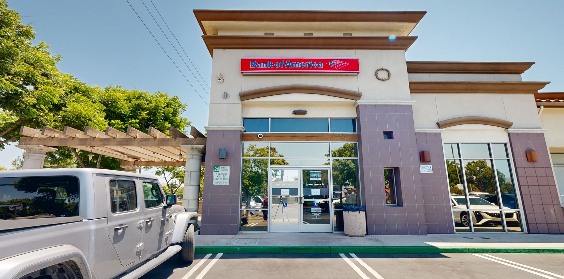 Bank of America financial center with walk-up ATM | 1312 E Ontario Ave STE 101, Corona, CA 92881