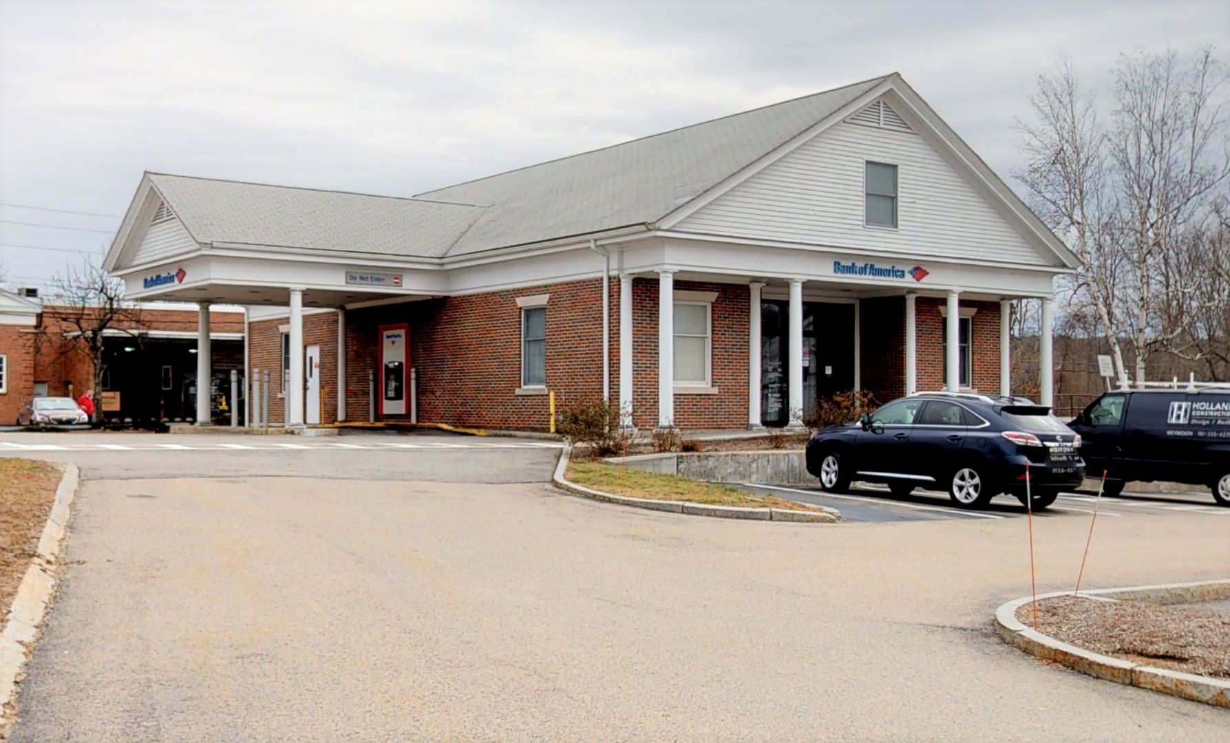 Bank of America in Wayland with DriveThru ATM Wayland