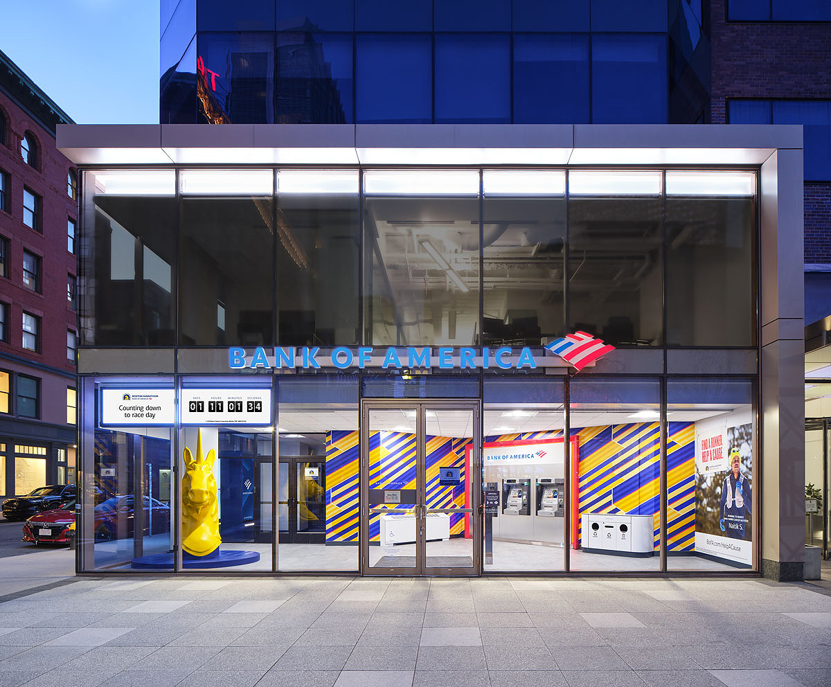 Bank of America financial center with walk-up ATM | 699 Boylston St, Boston, MA 02116