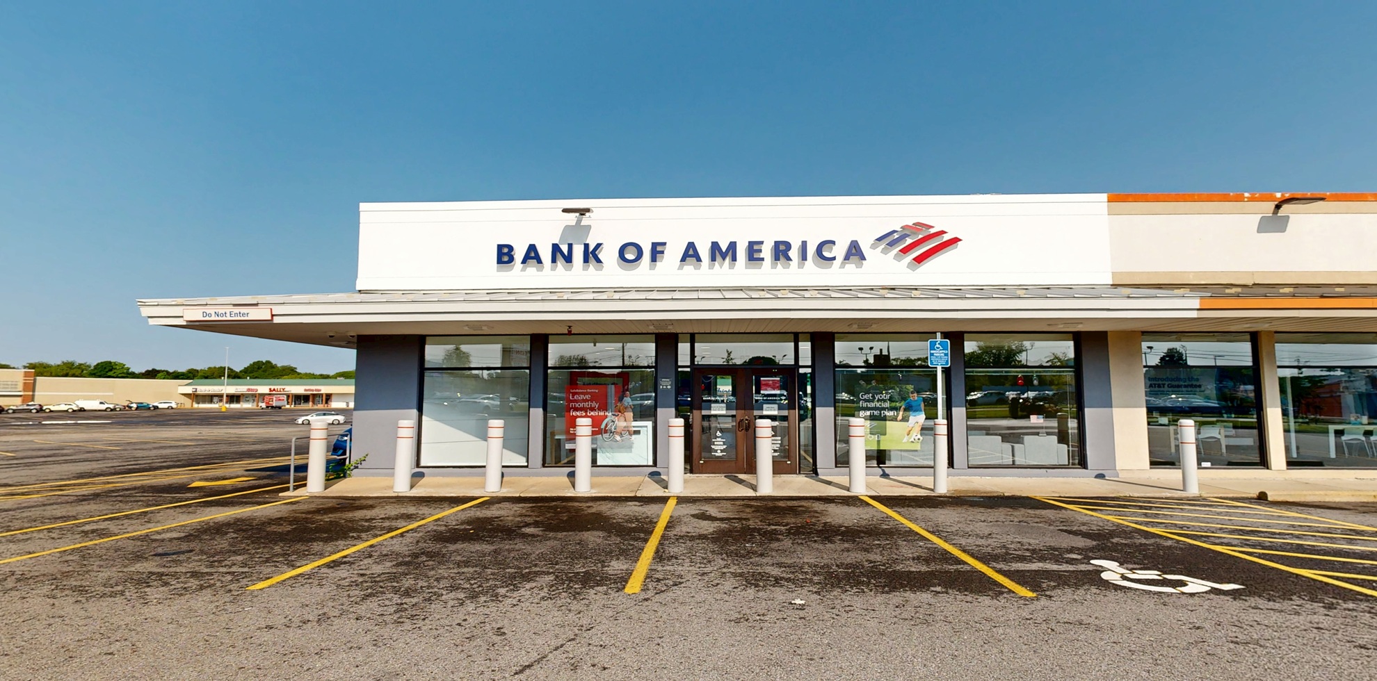 Bank of America financial center with drive-thru ATM | 87 Mariano Bishop Blvd, Fall River, MA 02721