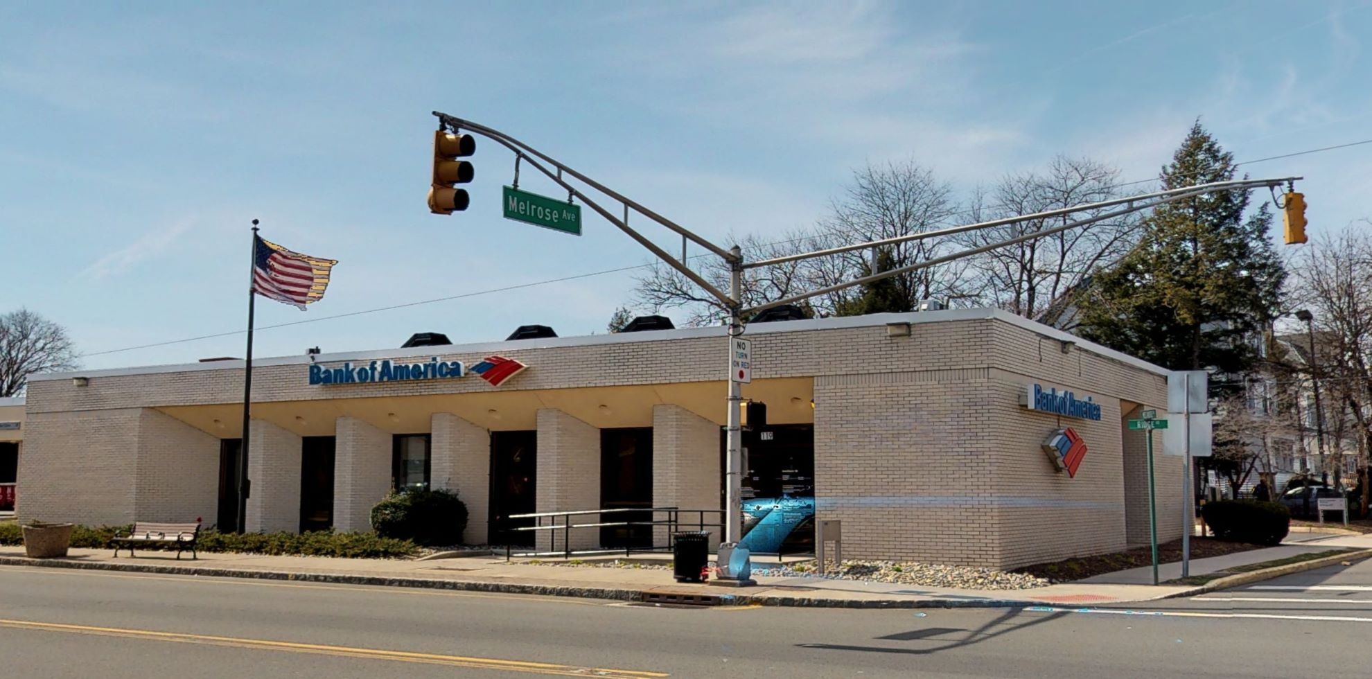 Bank of America in North Arlington with DriveThru ATM North Arlington