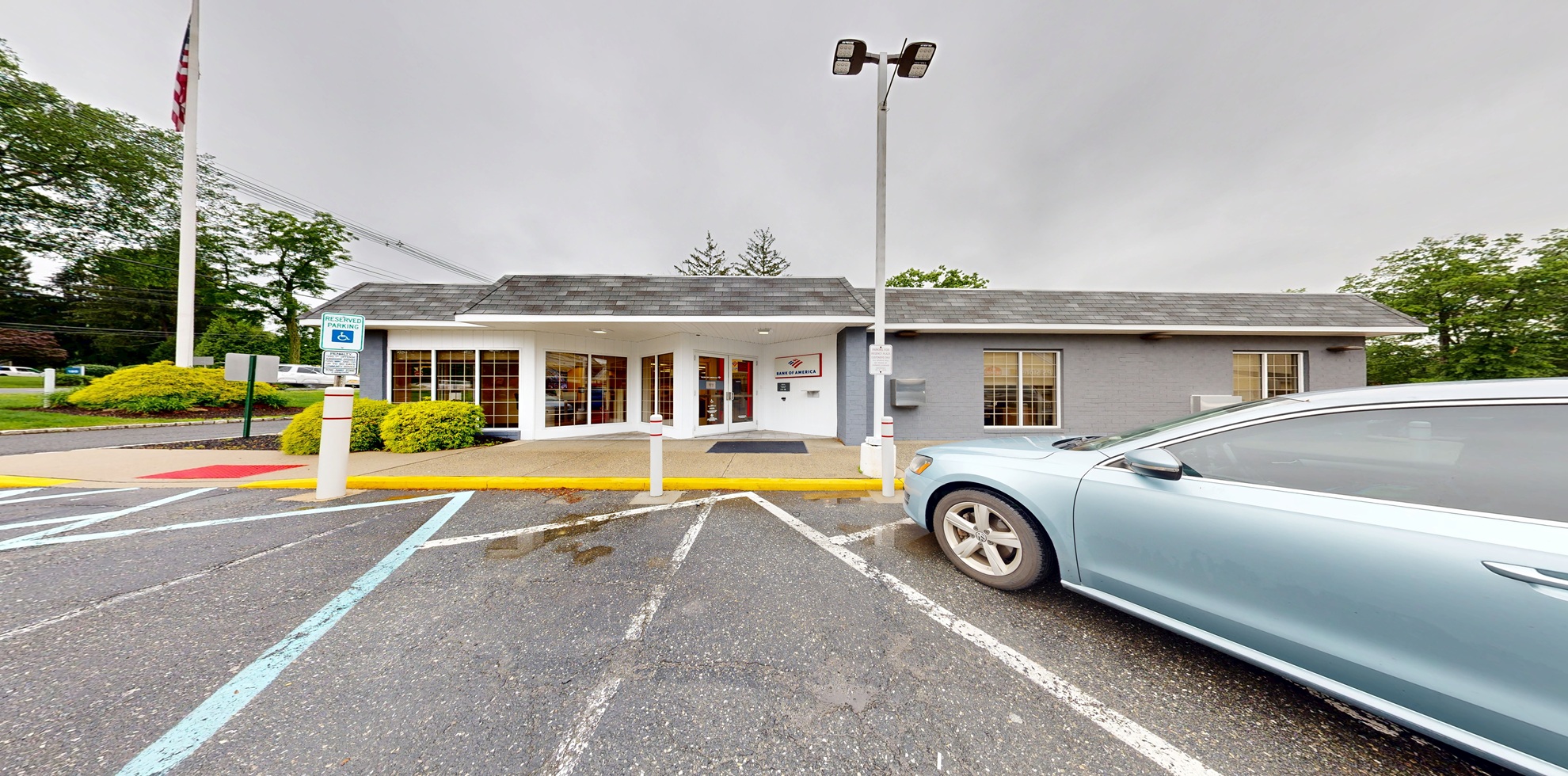 Bank of America financial center with drive-thru ATM and teller | 186 Columbia Tpke, Florham Park, NJ 07932