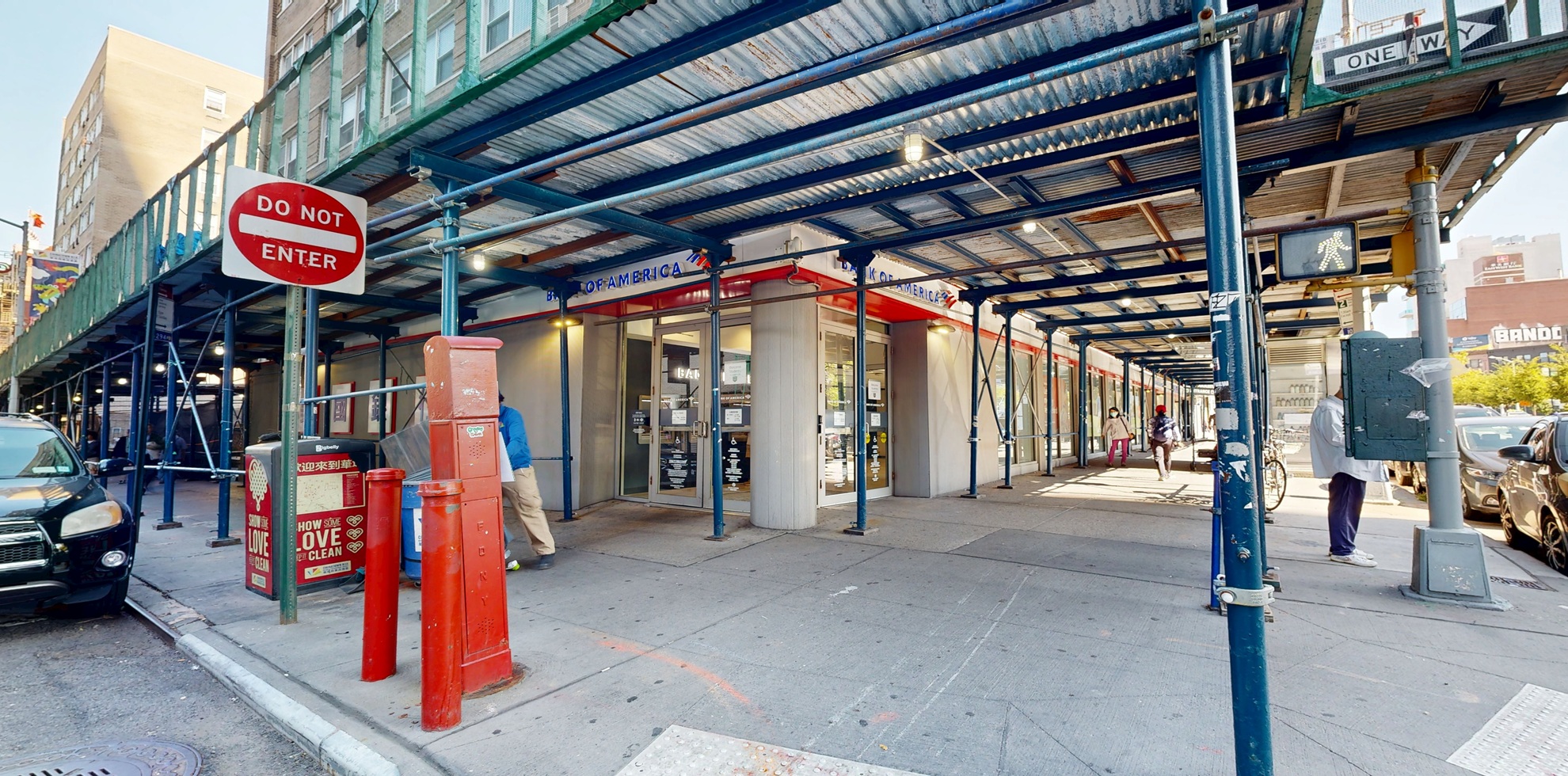 Bank of America financial center with walk-up ATM | 50 Bayard St, New York, NY 10013