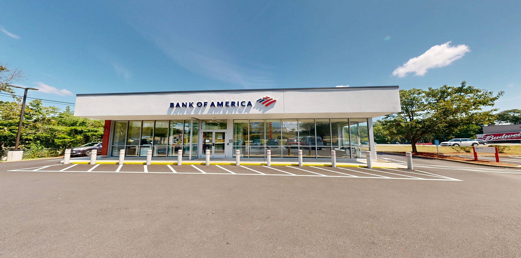 Bank of America financial center with drive-thru ATM | 189 Andover St, Peabody, MA 01960