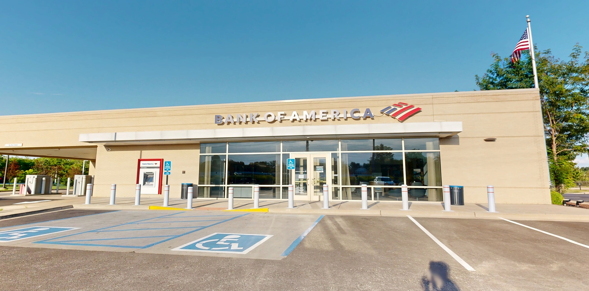Bank of America financial center with drive-thru ATM | 110 Fallon Loop Rd, O Fallon, MO 63368