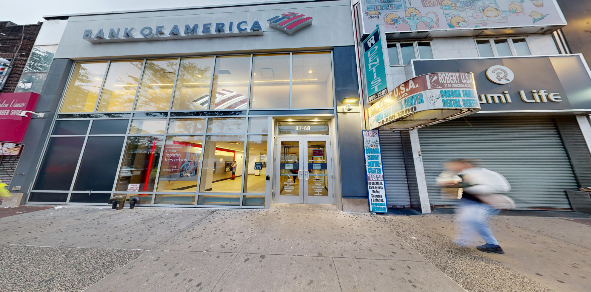 Bank of America financial center with walk-up ATM | 3768 Junction Blvd, Corona, NY 11368
