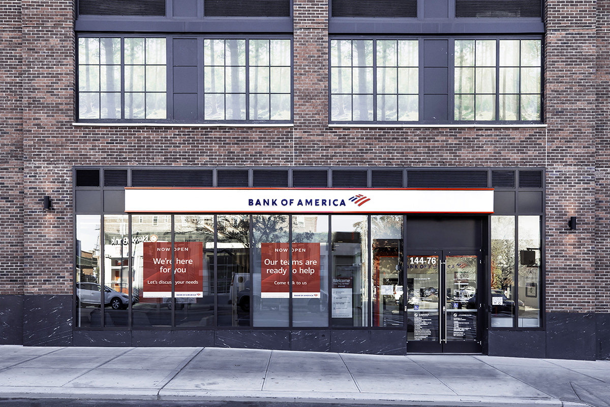 Bank of America financial center with walk-up ATM | 14476 Northern Blvd, Flushing, NY 11354