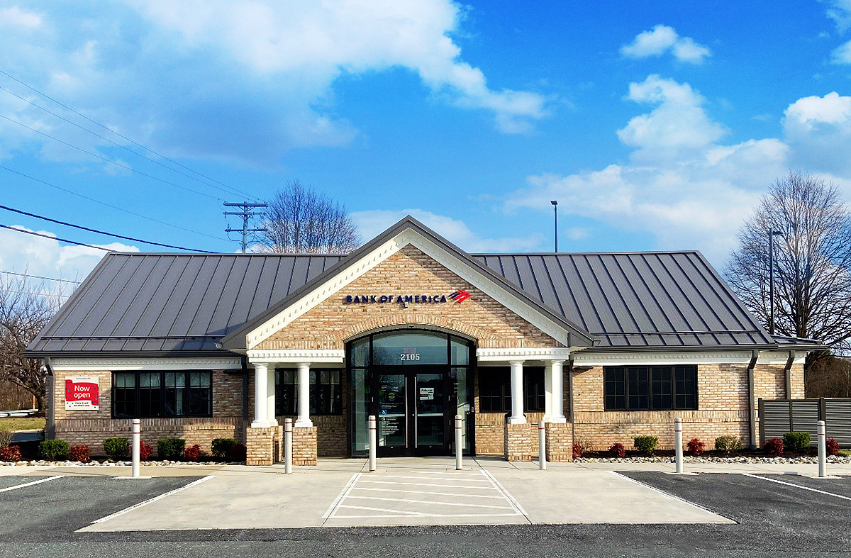 Bank of America financial center with drive-thru ATM | 2105 Rock Spring Rd, Forest Hill, MD 21050