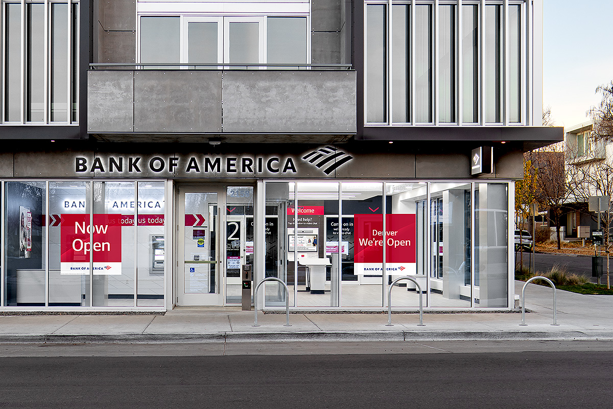 Bank of America financial center with walk-up ATM | 2158 W 32nd Ave, Denver, CO 80211
