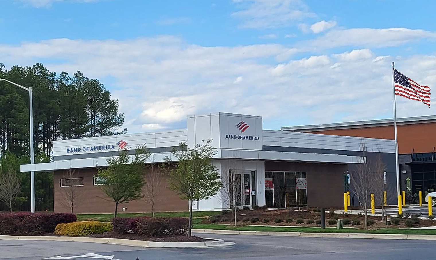 Bank of America financial center with drive-thru ATM | 5421 Page Rd, Durham, NC 27703