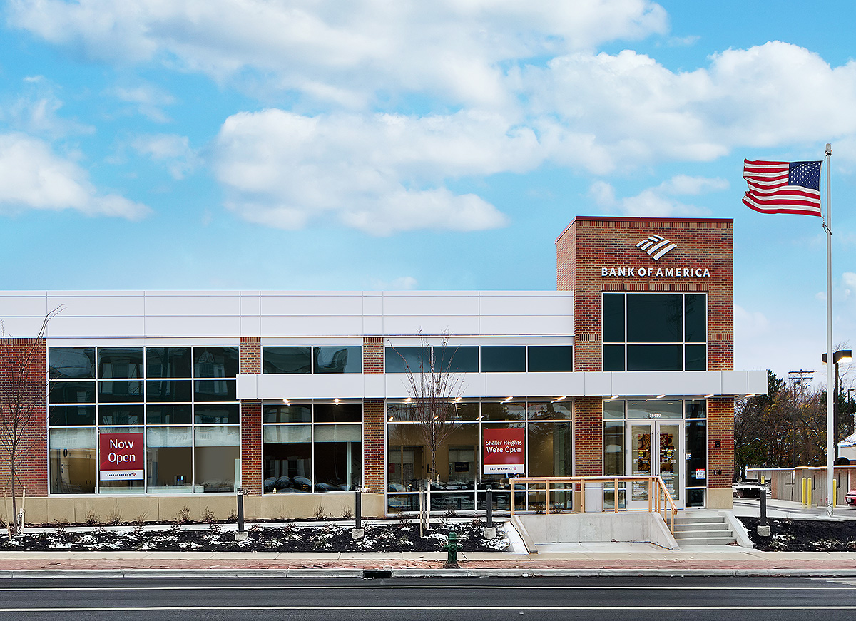 Bank of America financial center with drive-thru ATM | 16450 Chagrin Blvd, Shaker Heights, OH 44120