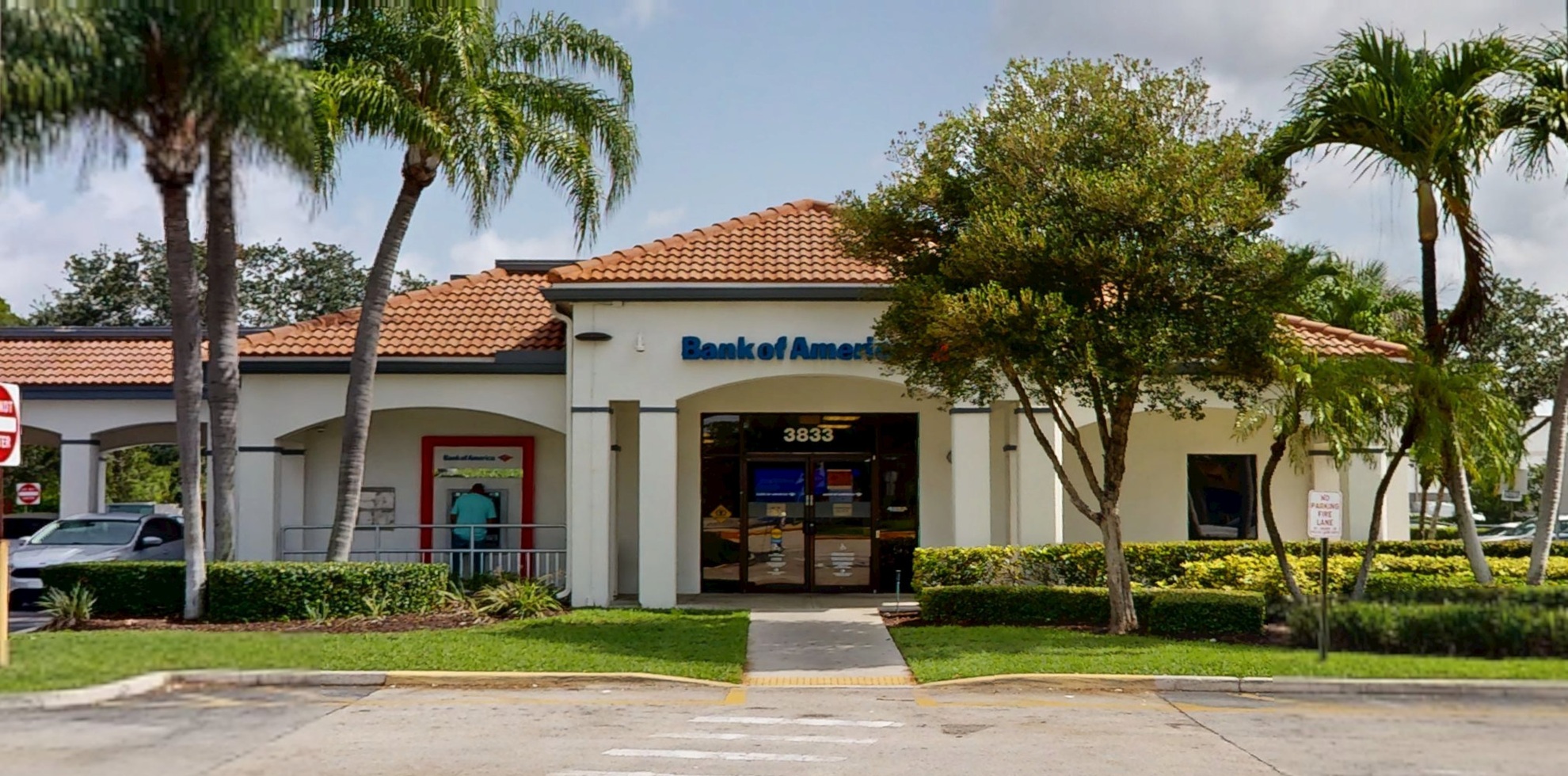 Bank of America financial center with drive-thru ATM | 3833 W Commercial Blvd, Tamarac, FL 33309