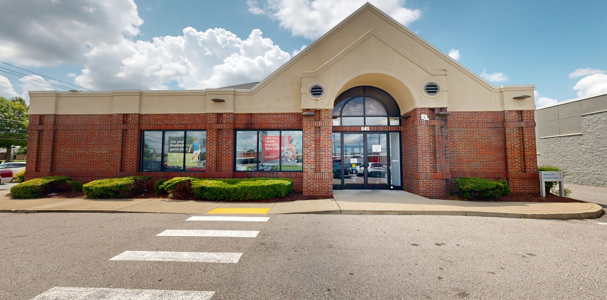 Bank of America financial center with drive-thru ATM | 645 Thompson Ln, Nashville, TN 37204