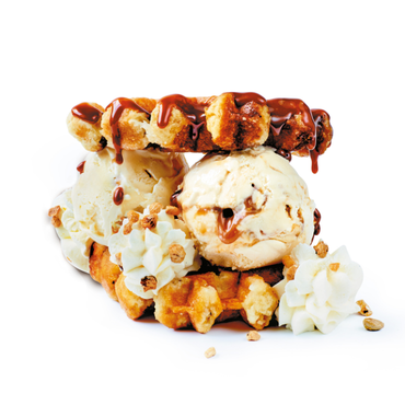 Caramel Belgian Waffle