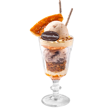 Creme Biscuit Caramel Parfait