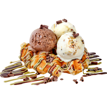 Pistachio Chocolate Waffle
